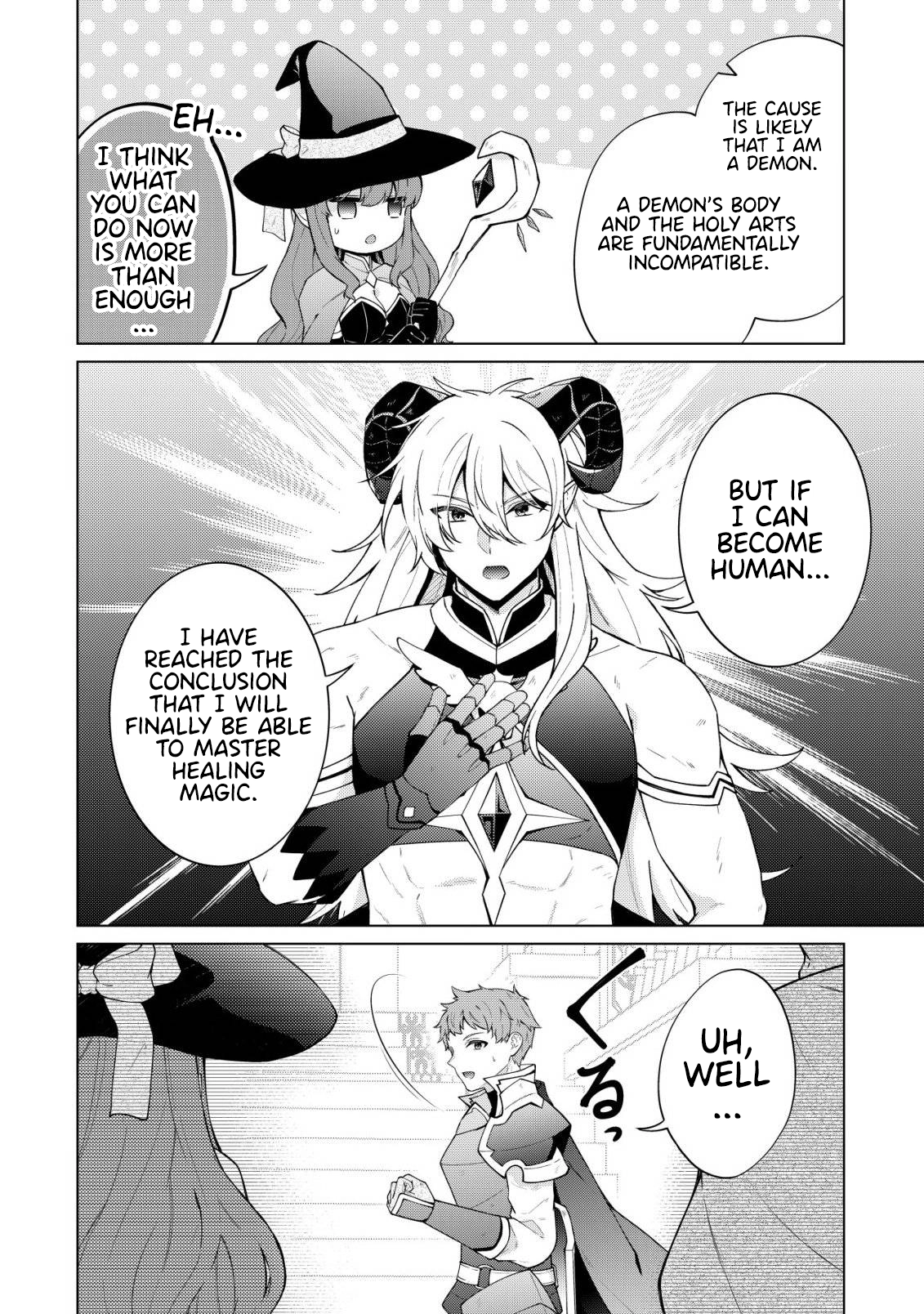 The Demon Lord Wants to Master Healing Magic: Since That Saint is the World