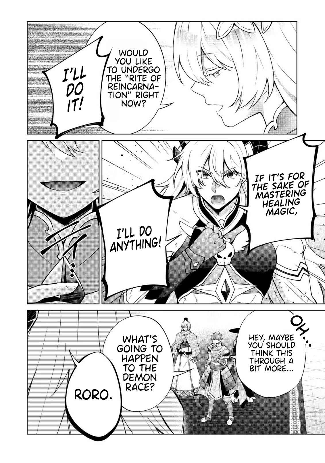 The Demon Lord Wants to Master Healing Magic: Since That Saint is the World