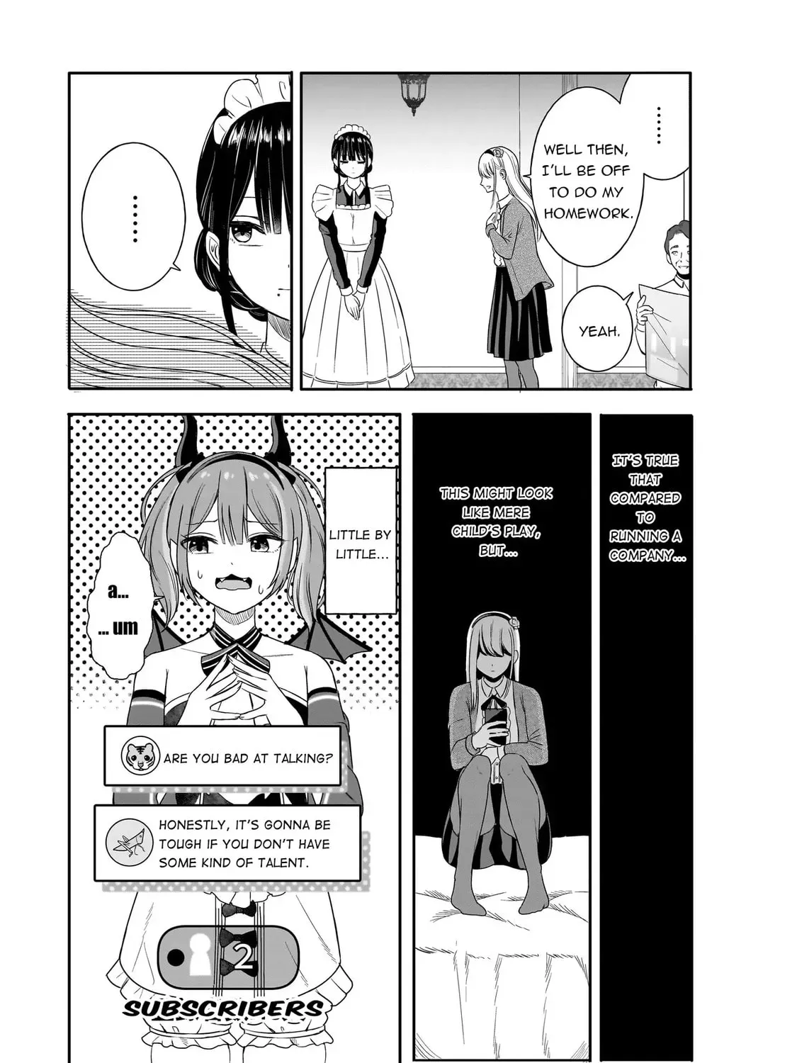 The Demon Princess Vtuber is Conquered by Her Maid