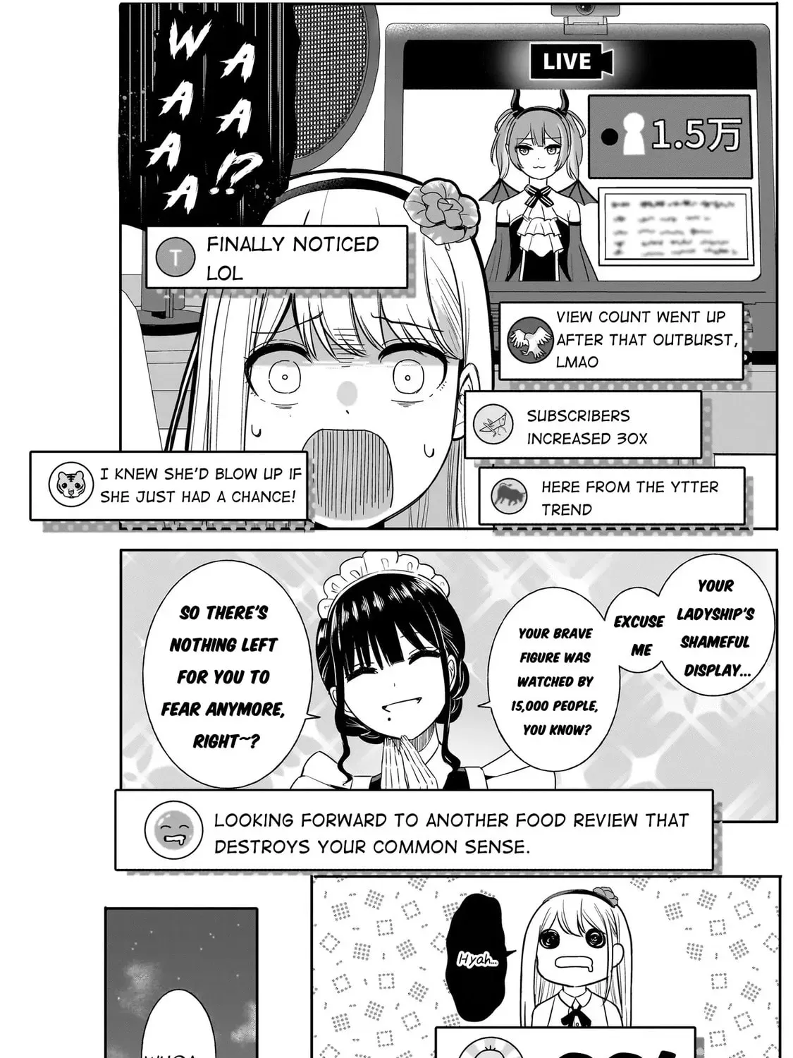 The Demon Princess Vtuber is Conquered by Her Maid