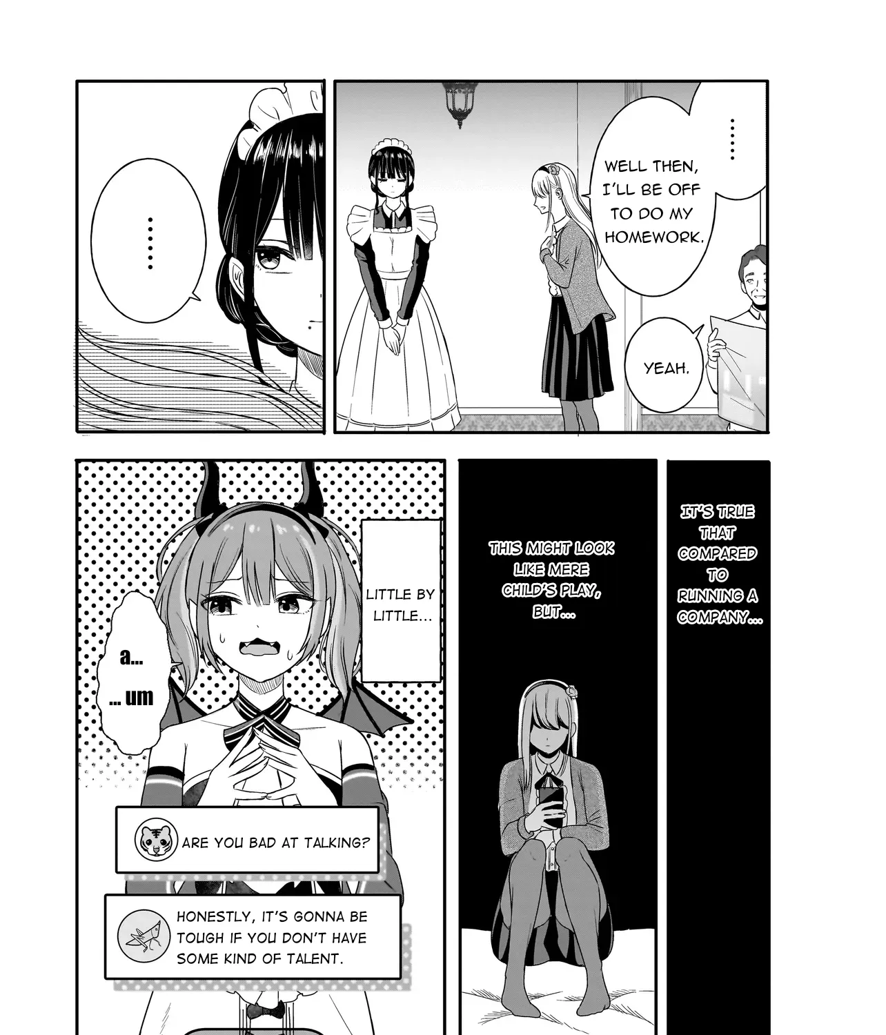 The Demon Princess Vtuber is Conquered by Her Maid