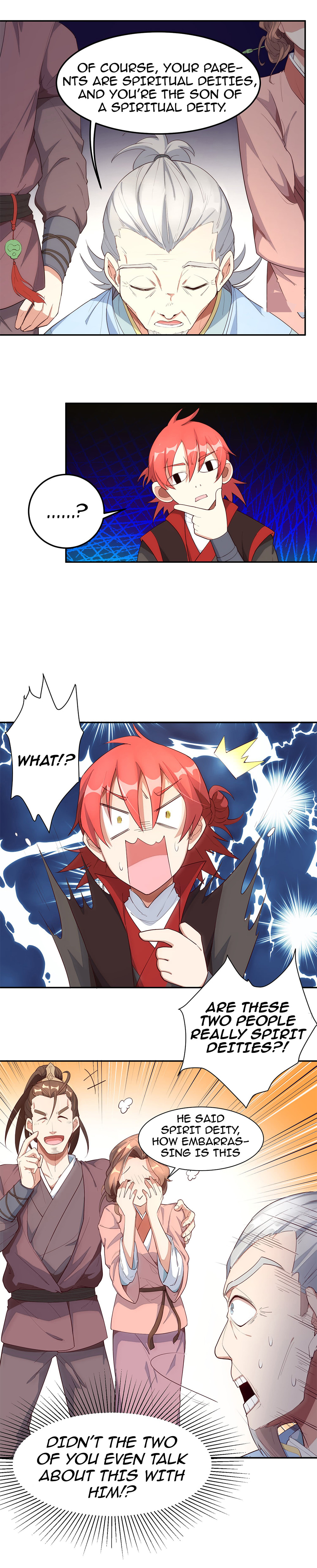 The Descent of the Spiritual Deity Chapter 1 page 12 - 