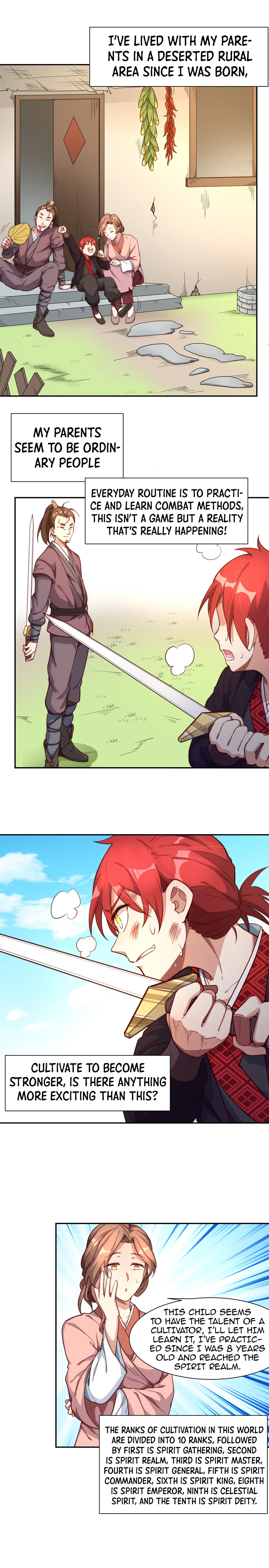 The Descent of the Spiritual Deity Chapter 1 page 6 - 