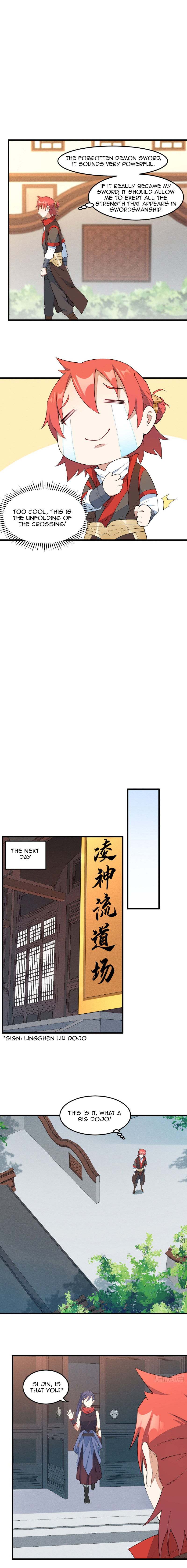 The Descent of the Spiritual Deity Chapter 14 page 4 - 