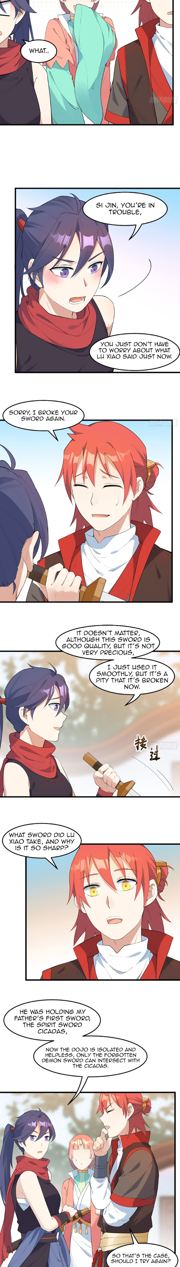 The Descent of the Spiritual Deity Chapter 16 page 4 - 