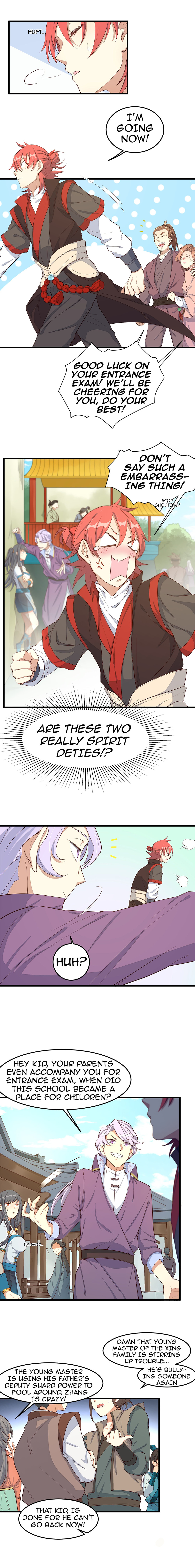 The Descent of the Spiritual Deity Chapter 2 page 3 - 