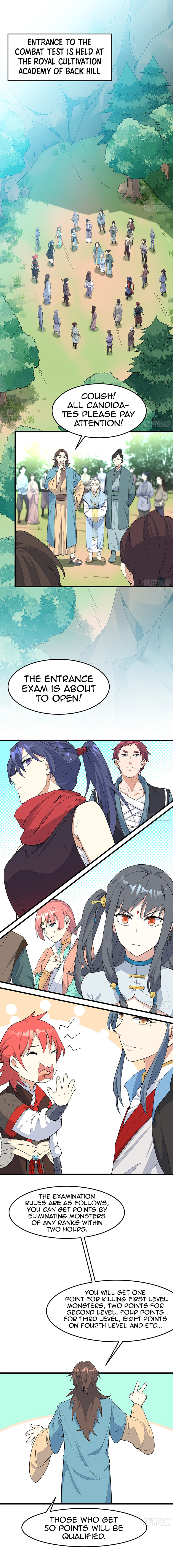 The Descent of the Spiritual Deity Chapter 3 page 2 - 
