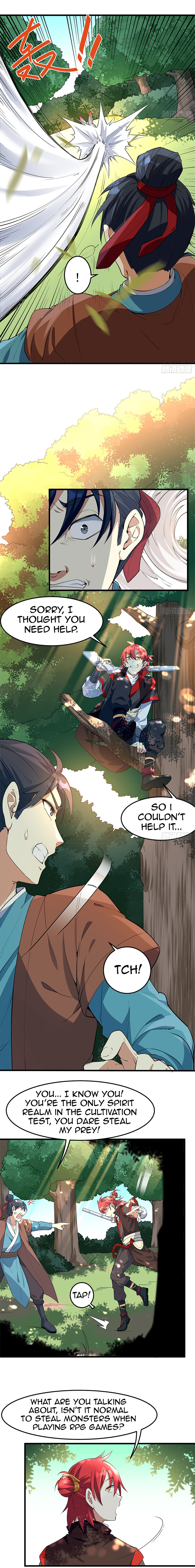 The Descent of the Spiritual Deity Chapter 3 page 4 - 