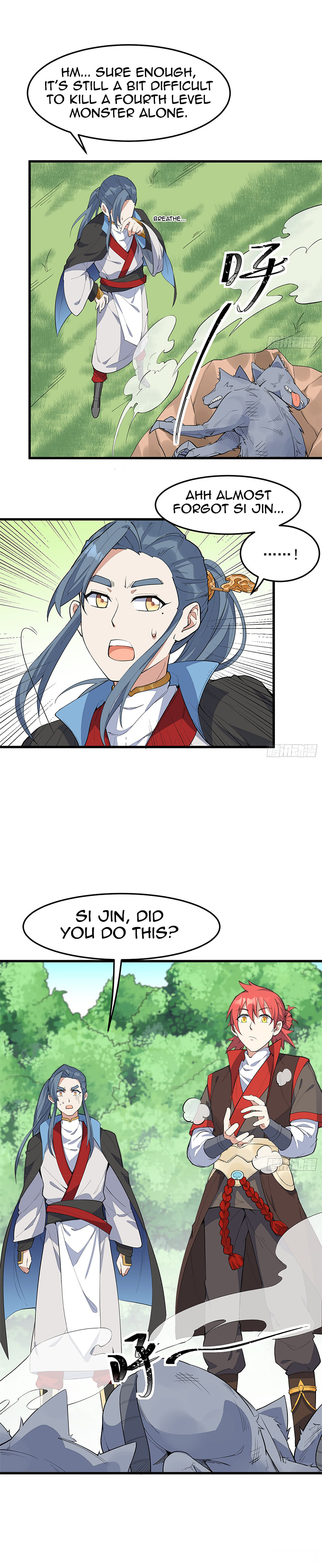 The Descent of the Spiritual Deity Chapter 3 page 9 - 