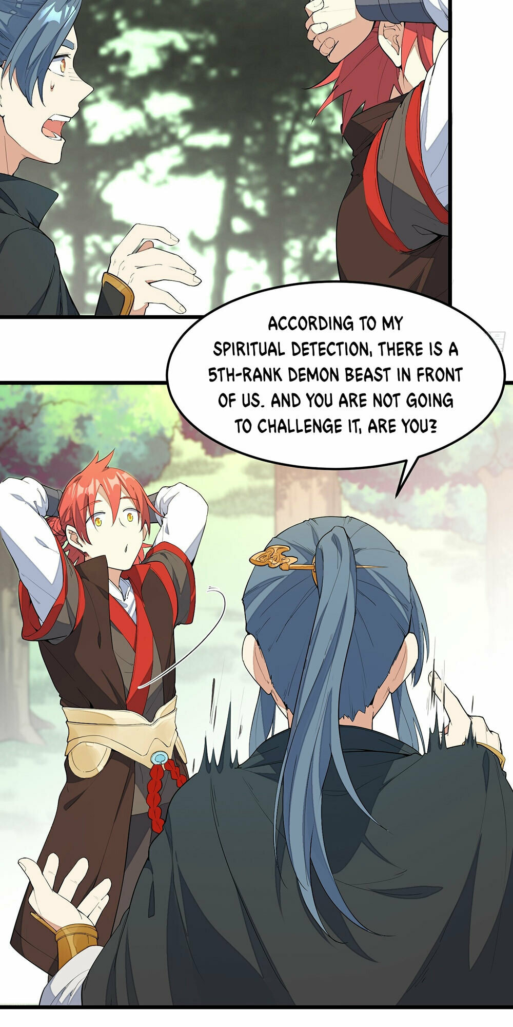 The Descent of the Spiritual Deity Chapter 4 page 7 - 