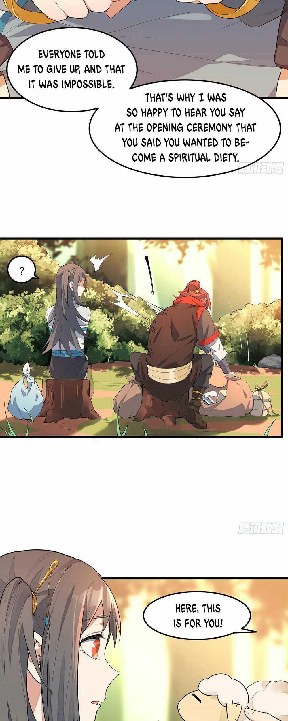 The Descent of the Spiritual Deity Chapter 6 page 22 - 