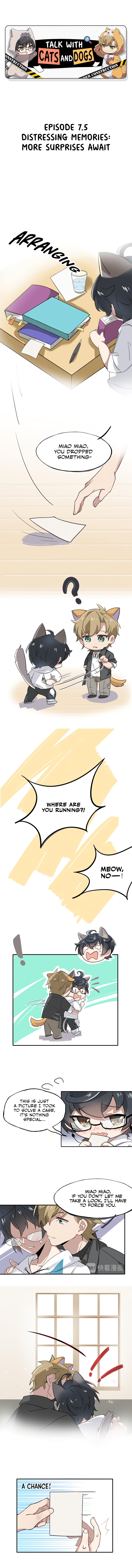 The Detective is Not Working Today: Today is For You Chapter 7.5 page 1 - 
