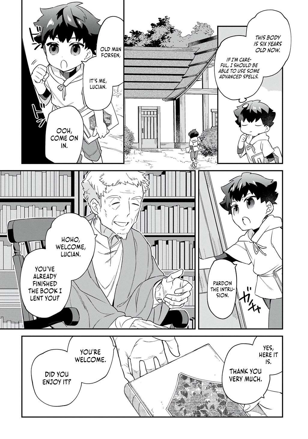 The Divine Mage: The God-Beloved Dropout Enters the Magic Academy Chapter 1 page 24 - 