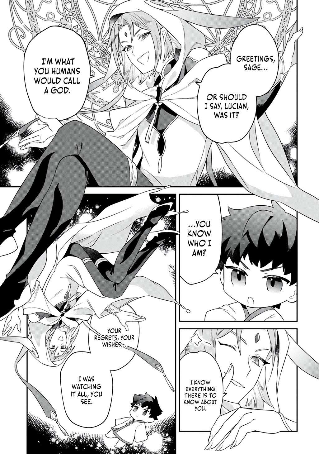 The Divine Mage: The God-Beloved Dropout Enters the Magic Academy Chapter 1 page 7 - 
