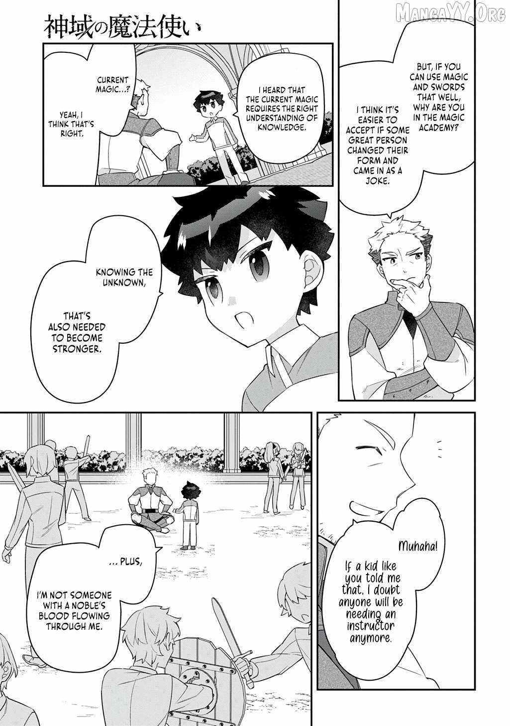 The Divine Mage: The God-Beloved Dropout Enters the Magic Academy Chapter 10 page 20 - 