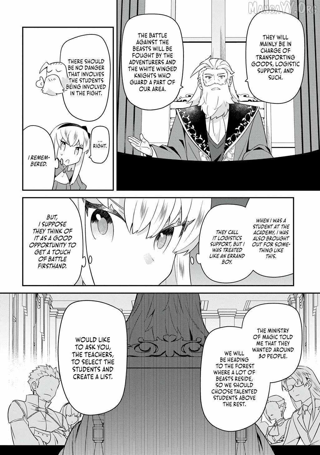 The Divine Mage: The God-Beloved Dropout Enters the Magic Academy Chapter 10 page 3 - 