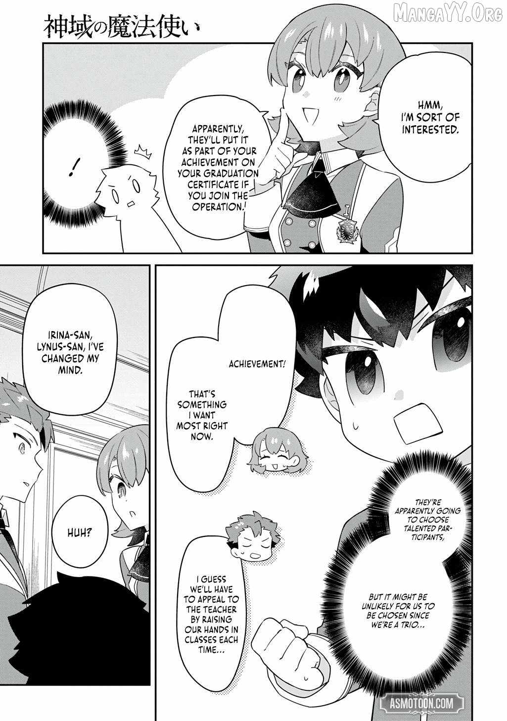 The Divine Mage: The God-Beloved Dropout Enters the Magic Academy Chapter 10 page 6 - 
