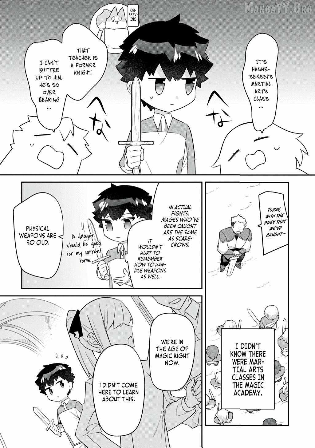 The Divine Mage: The God-Beloved Dropout Enters the Magic Academy Chapter 10 page 9 - 