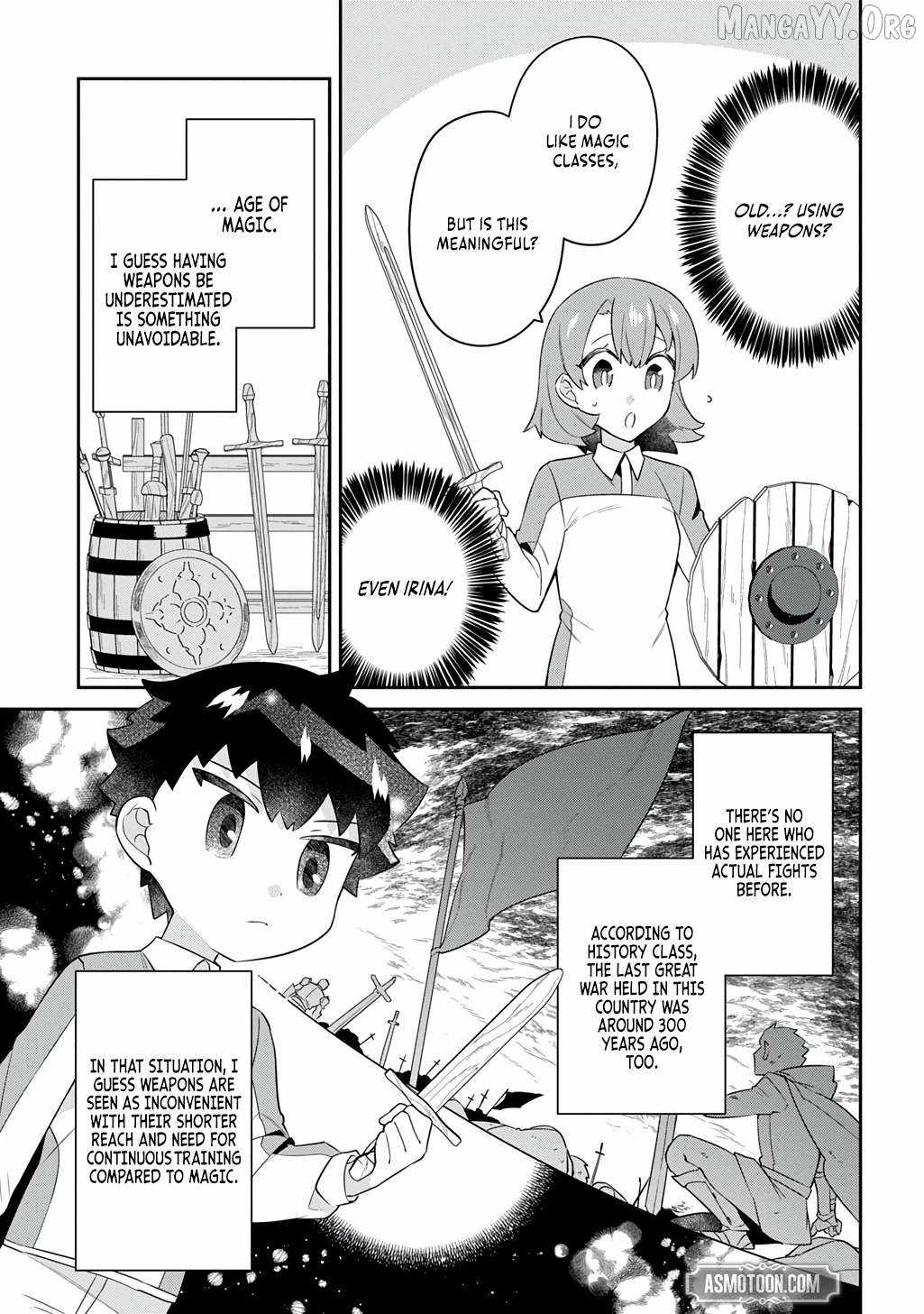 The Divine Mage: The God-Beloved Dropout Enters the Magic Academy Chapter 10 page 10 - 