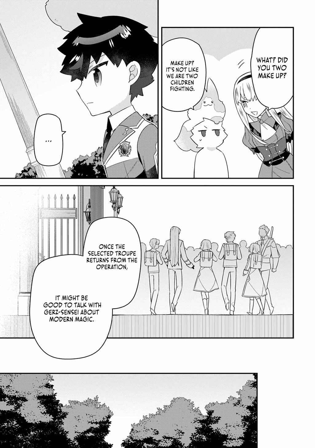 The Divine Mage: The God-Beloved Dropout Enters the Magic Academy Chapter 11.2 page 14 - 
