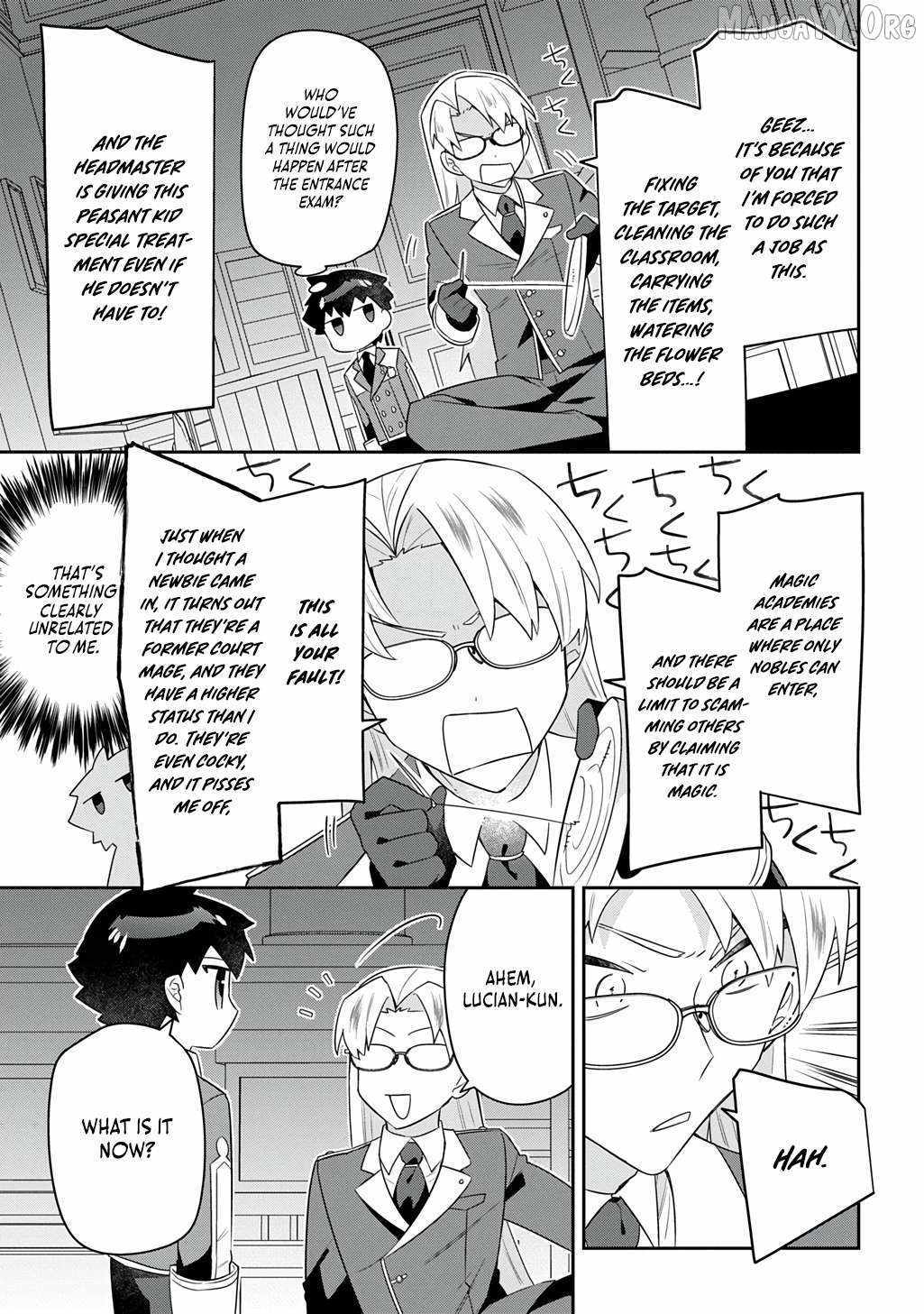 The Divine Mage: The God-Beloved Dropout Enters the Magic Academy Chapter 11 page 4 - 