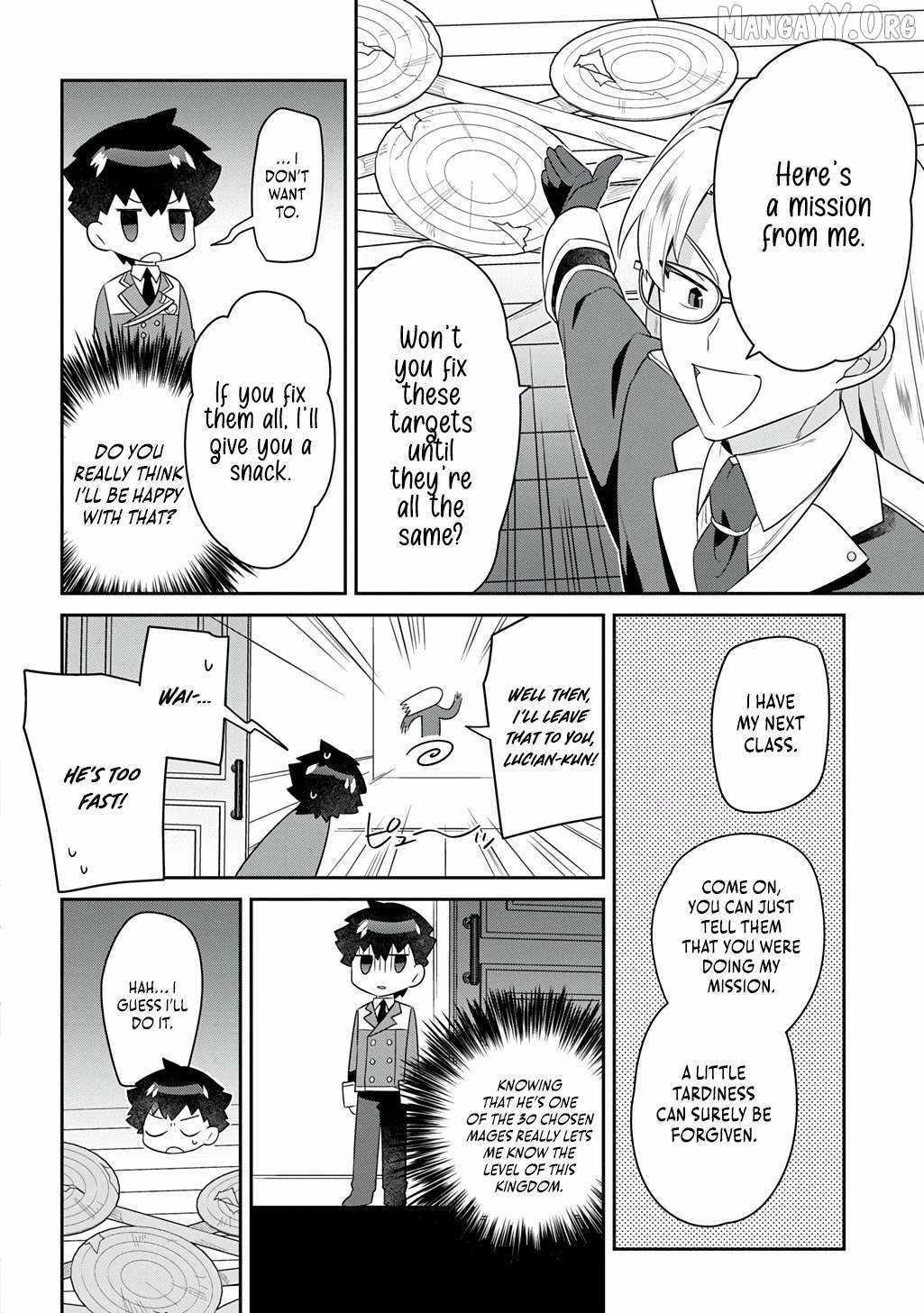 The Divine Mage: The God-Beloved Dropout Enters the Magic Academy Chapter 11 page 5 - 