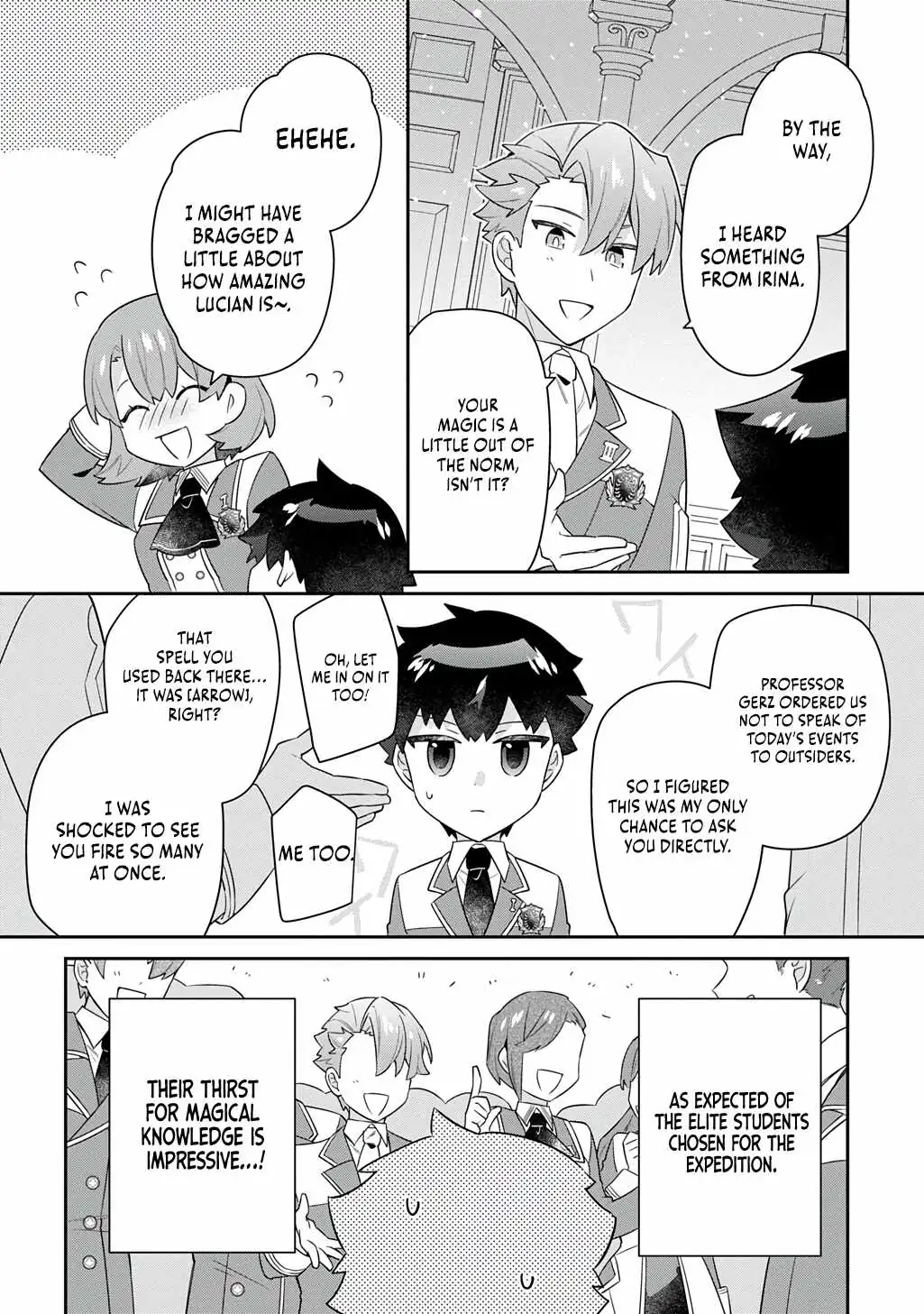 The Divine Mage: The God-Beloved Dropout Enters the Magic Academy Chapter 14 page 11 - 
