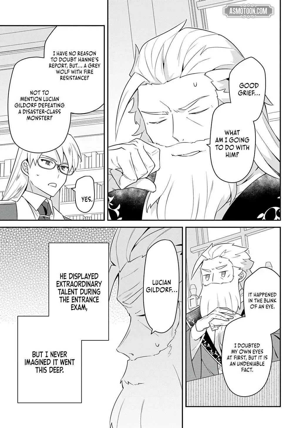 The Divine Mage: The God-Beloved Dropout Enters the Magic Academy Chapter 14 page 14 - 