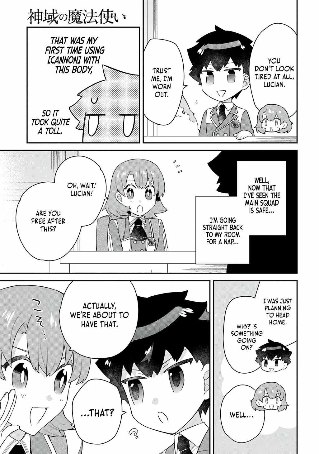 The Divine Mage: The God-Beloved Dropout Enters the Magic Academy Chapter 14 page 4 - 