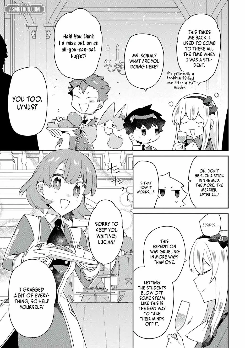 The Divine Mage: The God-Beloved Dropout Enters the Magic Academy Chapter 14 page 6 - 