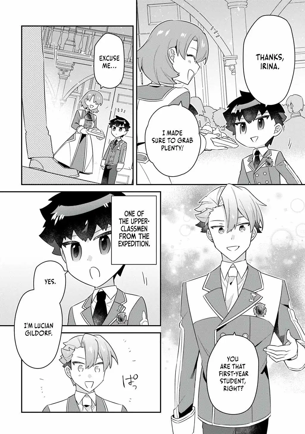 The Divine Mage: The God-Beloved Dropout Enters the Magic Academy Chapter 14 page 7 - 