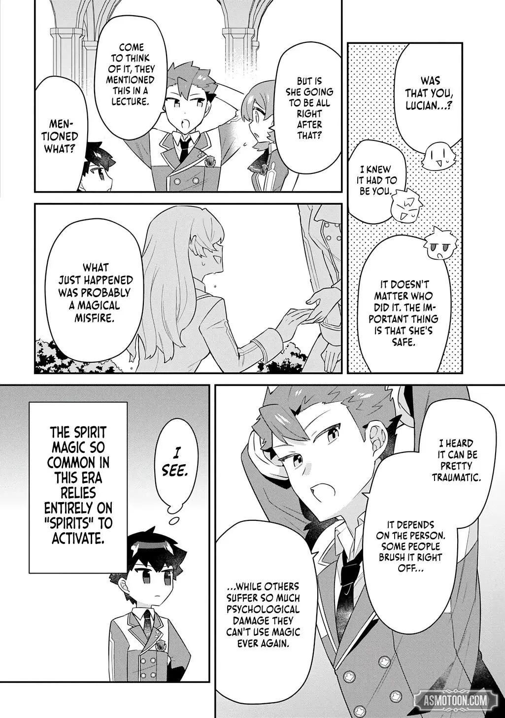 The Divine Mage: The God-Beloved Dropout Enters the Magic Academy Chapter 15 page 23 - 