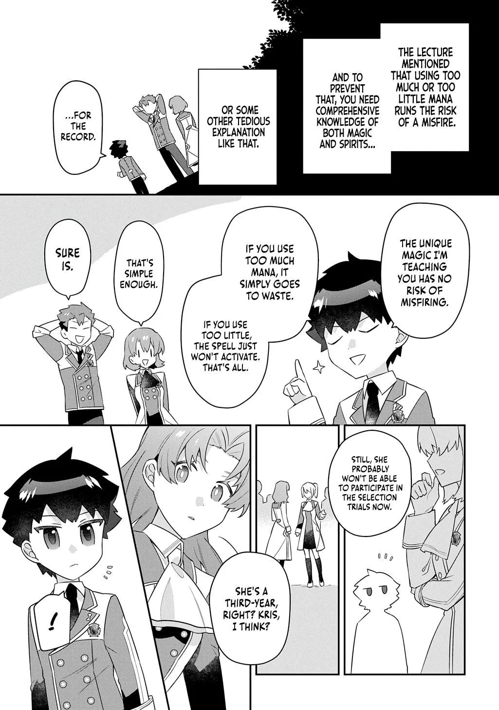 The Divine Mage: The God-Beloved Dropout Enters the Magic Academy Chapter 15 page 24 - 