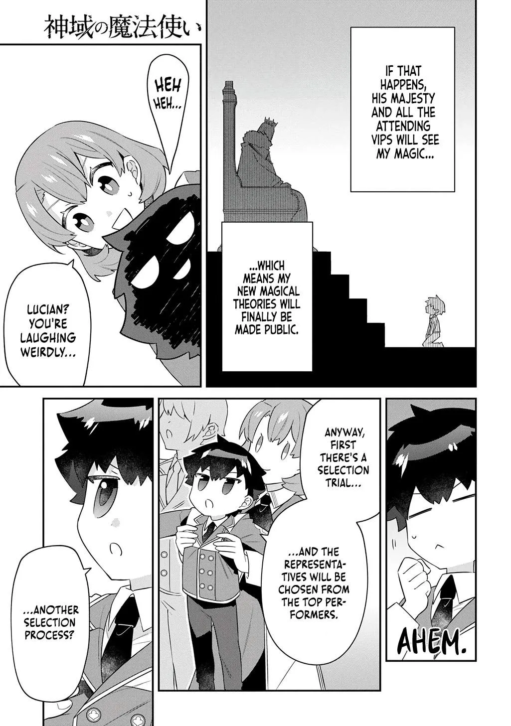 The Divine Mage: The God-Beloved Dropout Enters the Magic Academy Chapter 15 page 4 - 