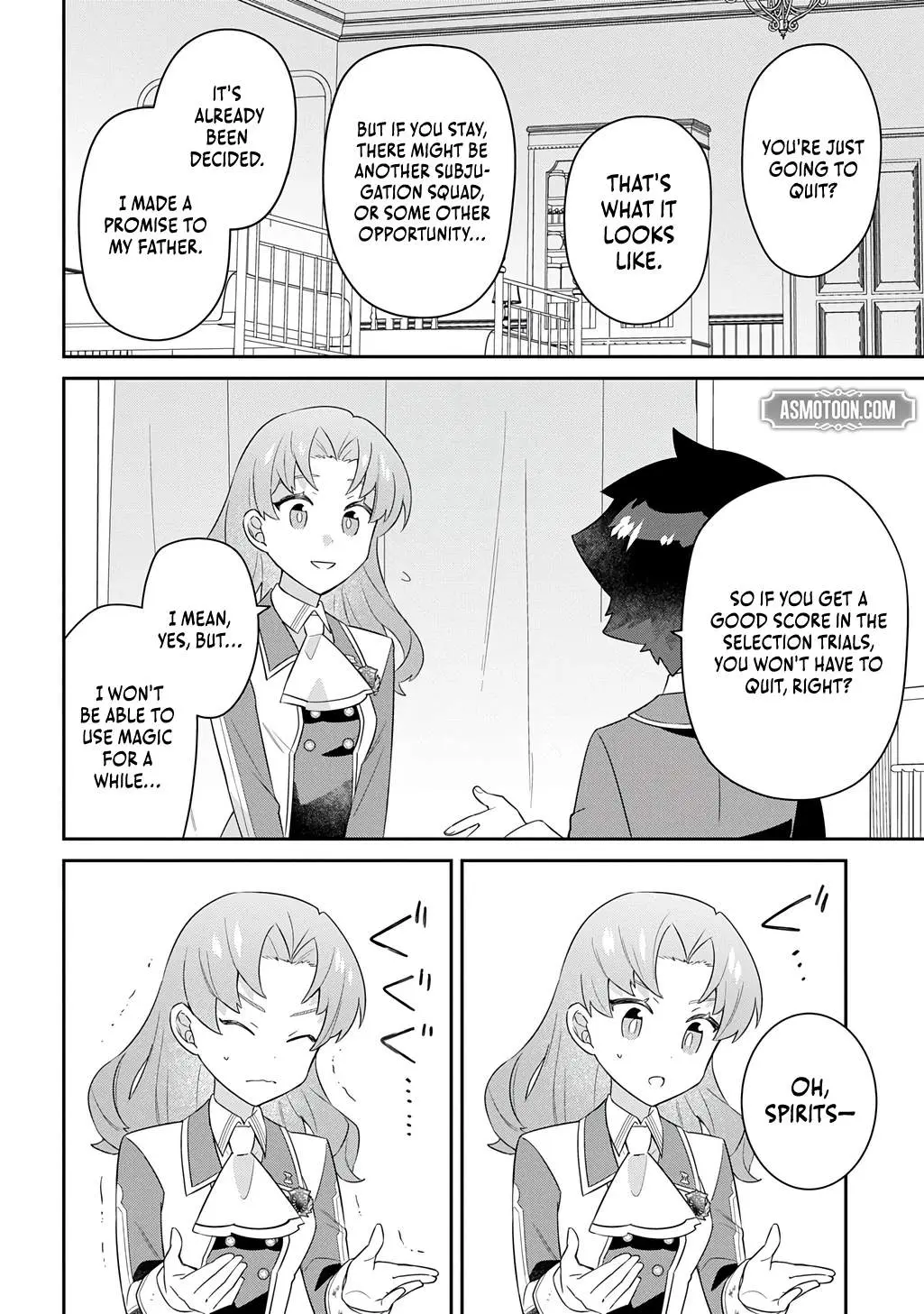 The Divine Mage: The God-Beloved Dropout Enters the Magic Academy Chapter 15 page 31 - 