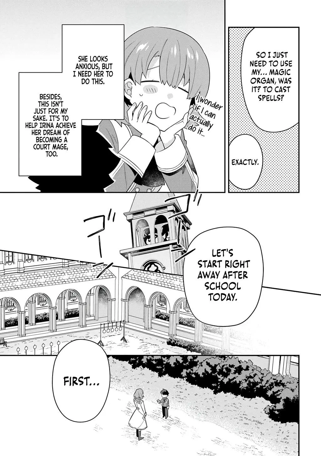 The Divine Mage: The God-Beloved Dropout Enters the Magic Academy Chapter 15 page 10 - 