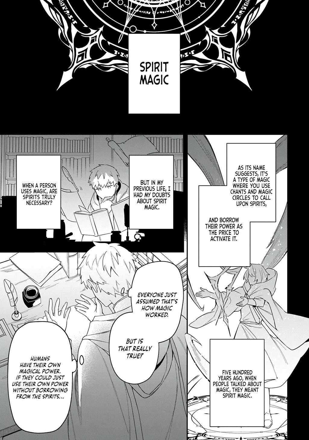 The Divine Mage: The God-Beloved Dropout Enters the Magic Academy Chapter 3 page 22 - 