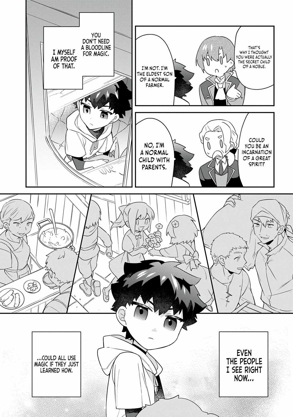 The Divine Mage: The God-Beloved Dropout Enters the Magic Academy Chapter 3 page 34 - 