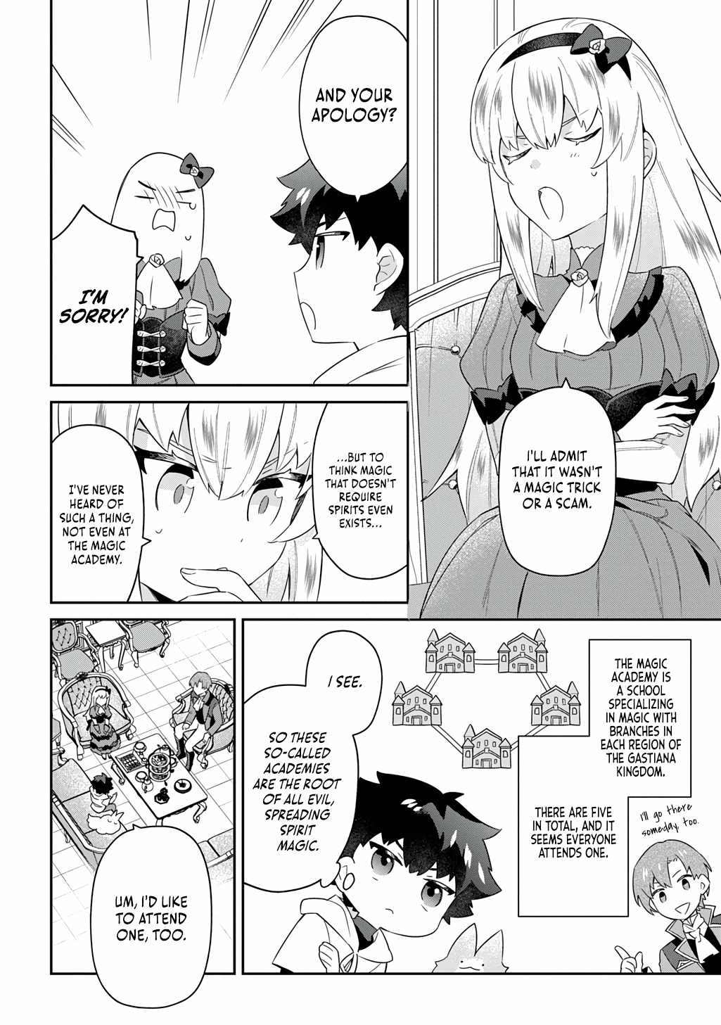 The Divine Mage: The God-Beloved Dropout Enters the Magic Academy Chapter 4 page 13 - 
