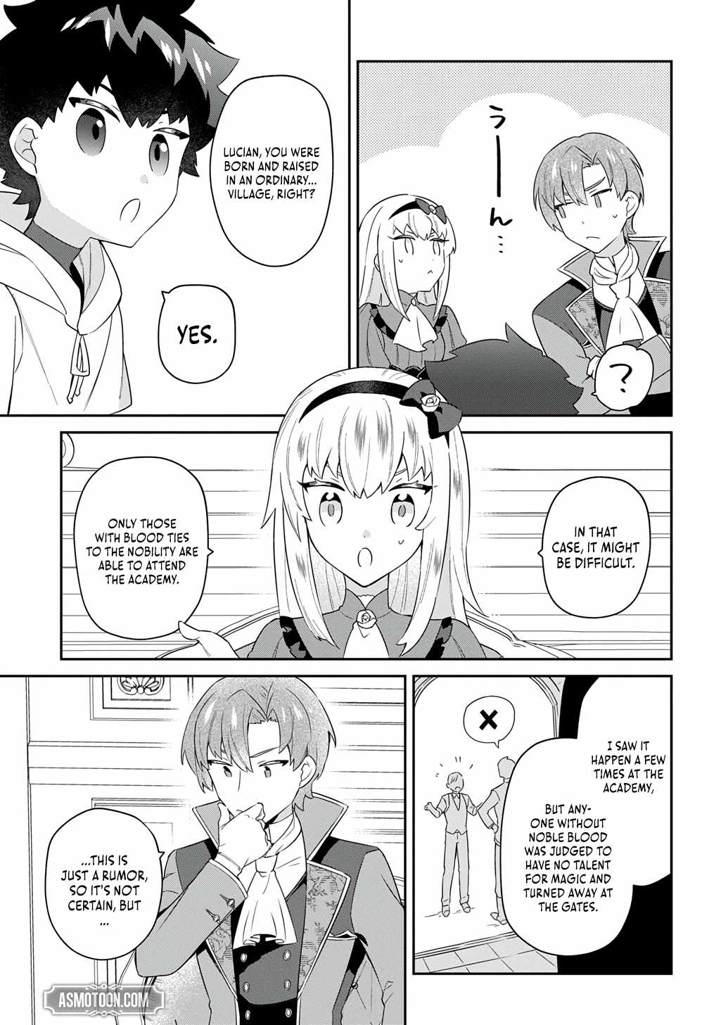 The Divine Mage: The God-Beloved Dropout Enters the Magic Academy Chapter 4 page 14 - 
