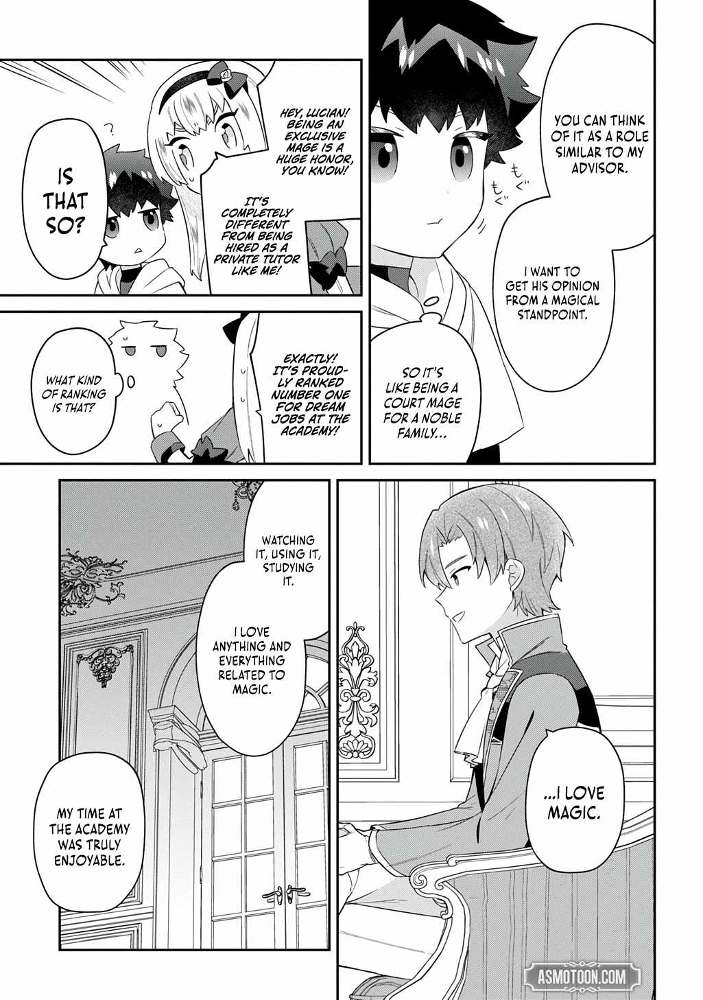 The Divine Mage: The God-Beloved Dropout Enters the Magic Academy Chapter 4 page 18 - 
