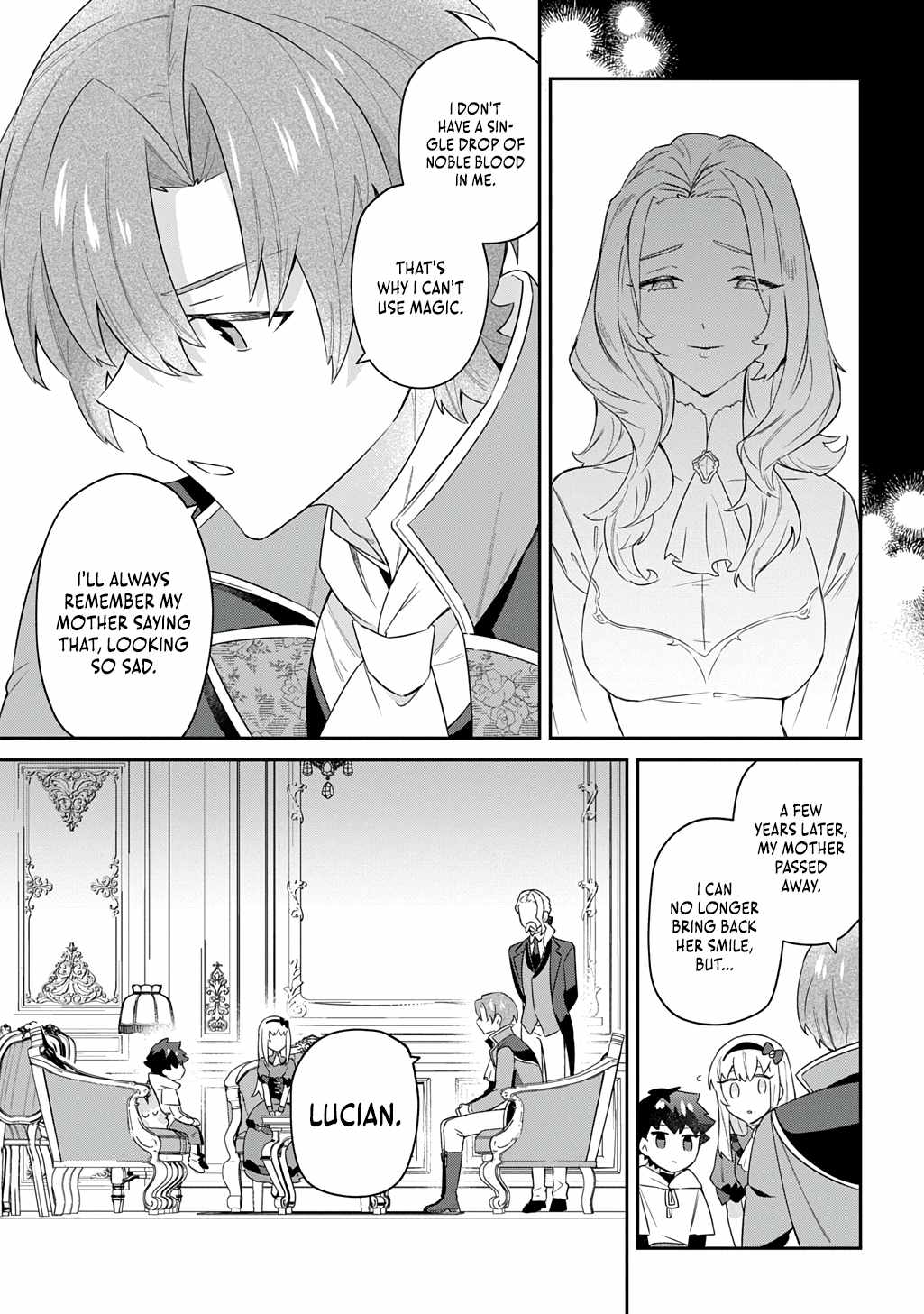 The Divine Mage: The God-Beloved Dropout Enters the Magic Academy Chapter 4 page 20 - 