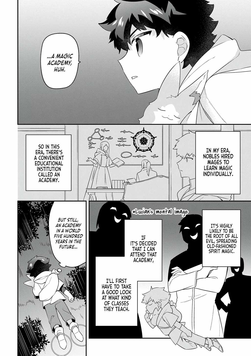 The Divine Mage: The God-Beloved Dropout Enters the Magic Academy Chapter 4 page 29 - 