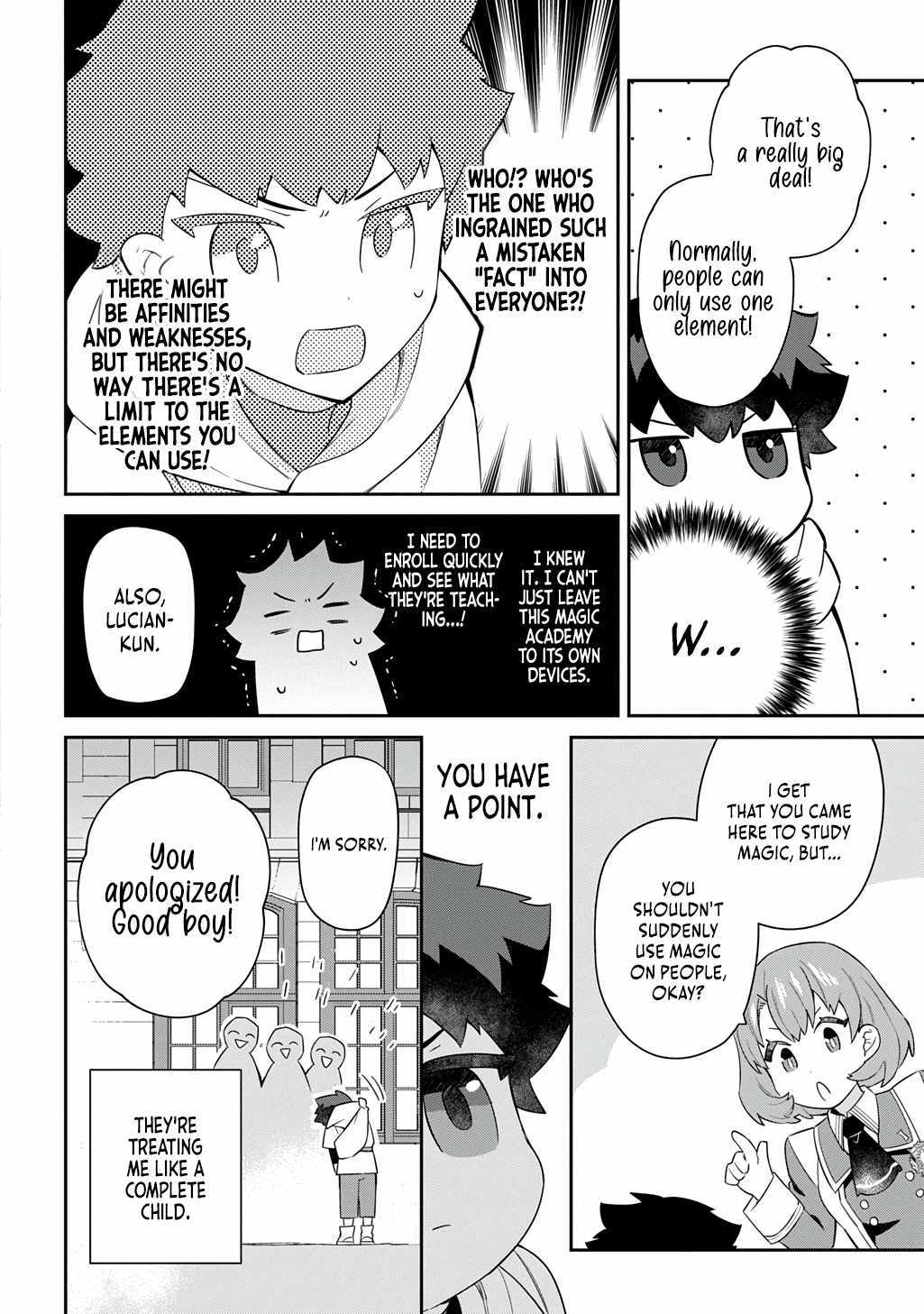 The Divine Mage: The God-Beloved Dropout Enters the Magic Academy Chapter 5 page 11 - 