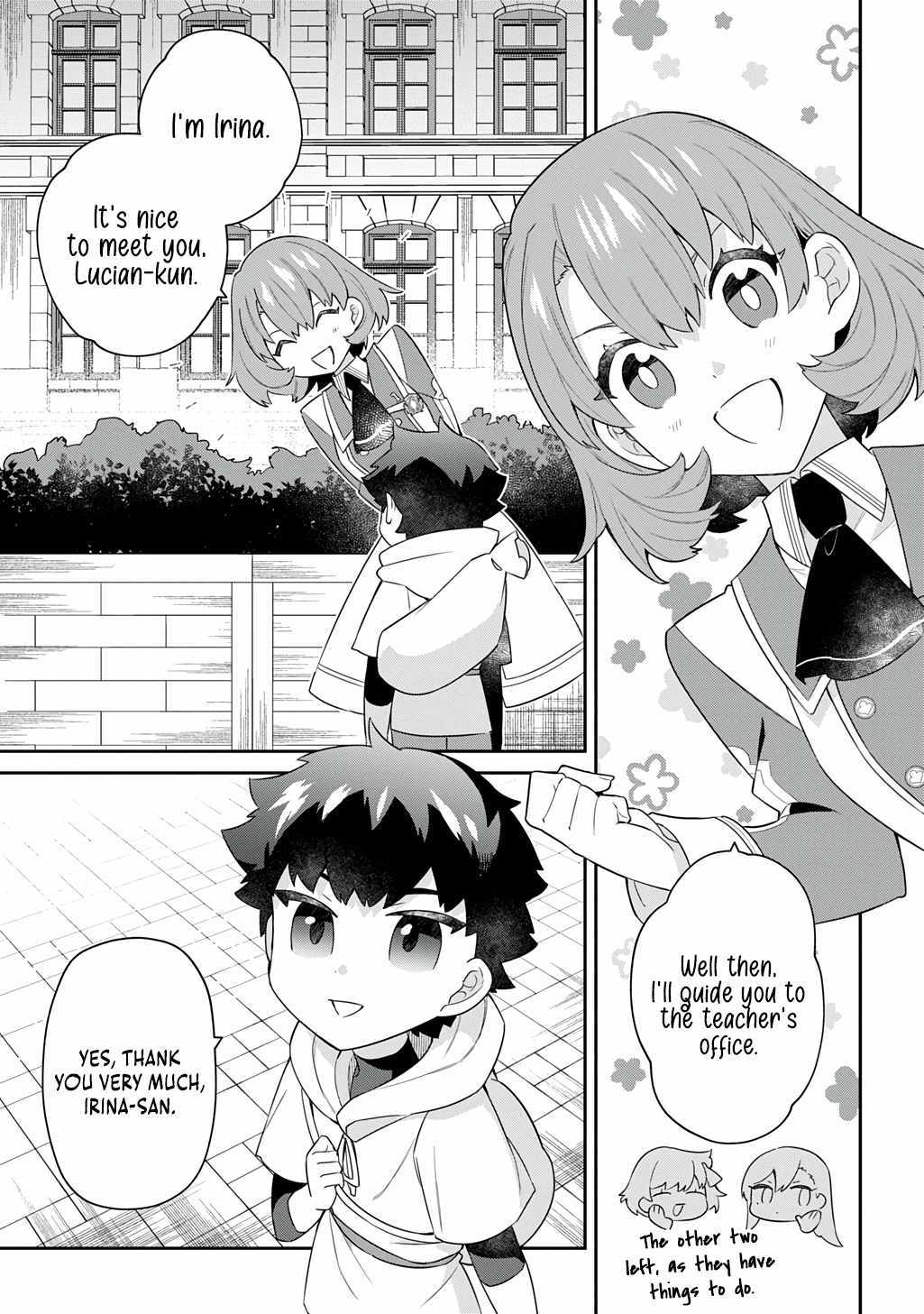 The Divine Mage: The God-Beloved Dropout Enters the Magic Academy Chapter 5 page 12 - 