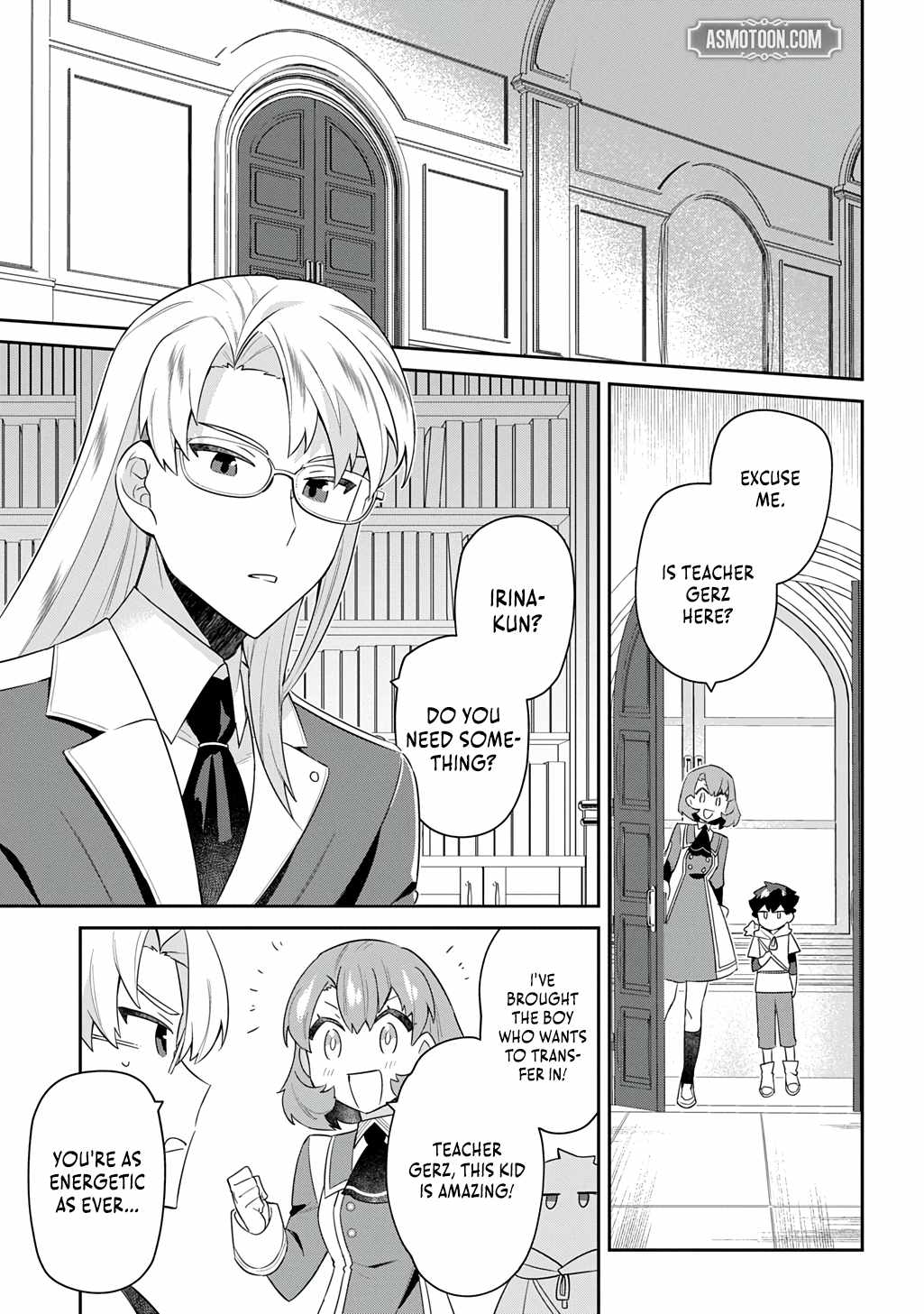 The Divine Mage: The God-Beloved Dropout Enters the Magic Academy Chapter 5 page 14 - 