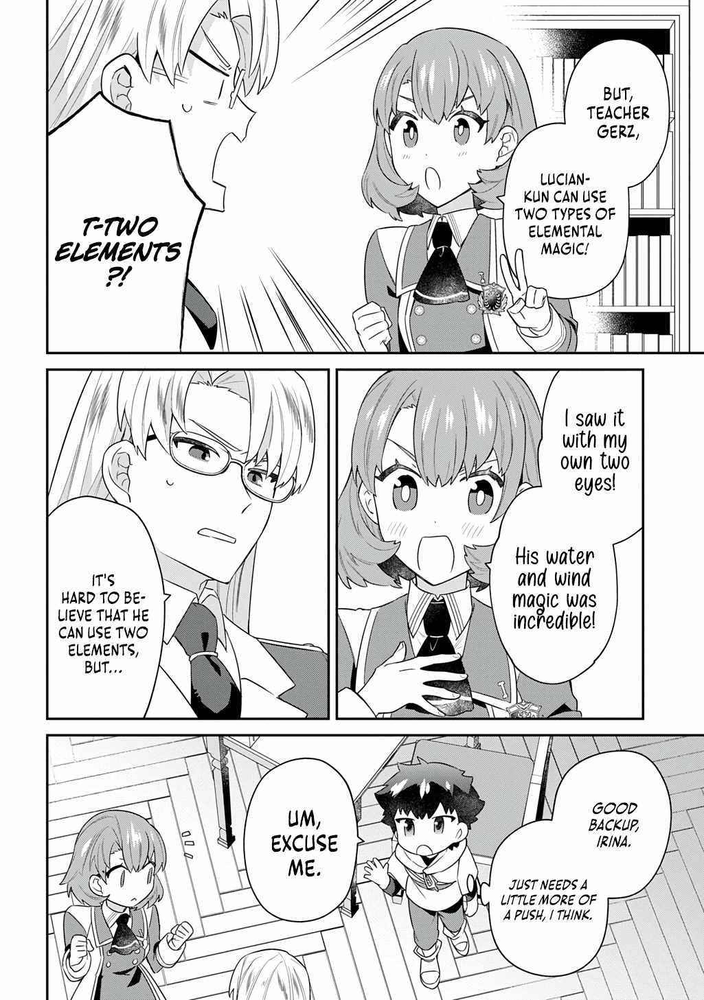 The Divine Mage: The God-Beloved Dropout Enters the Magic Academy Chapter 5 page 17 - 