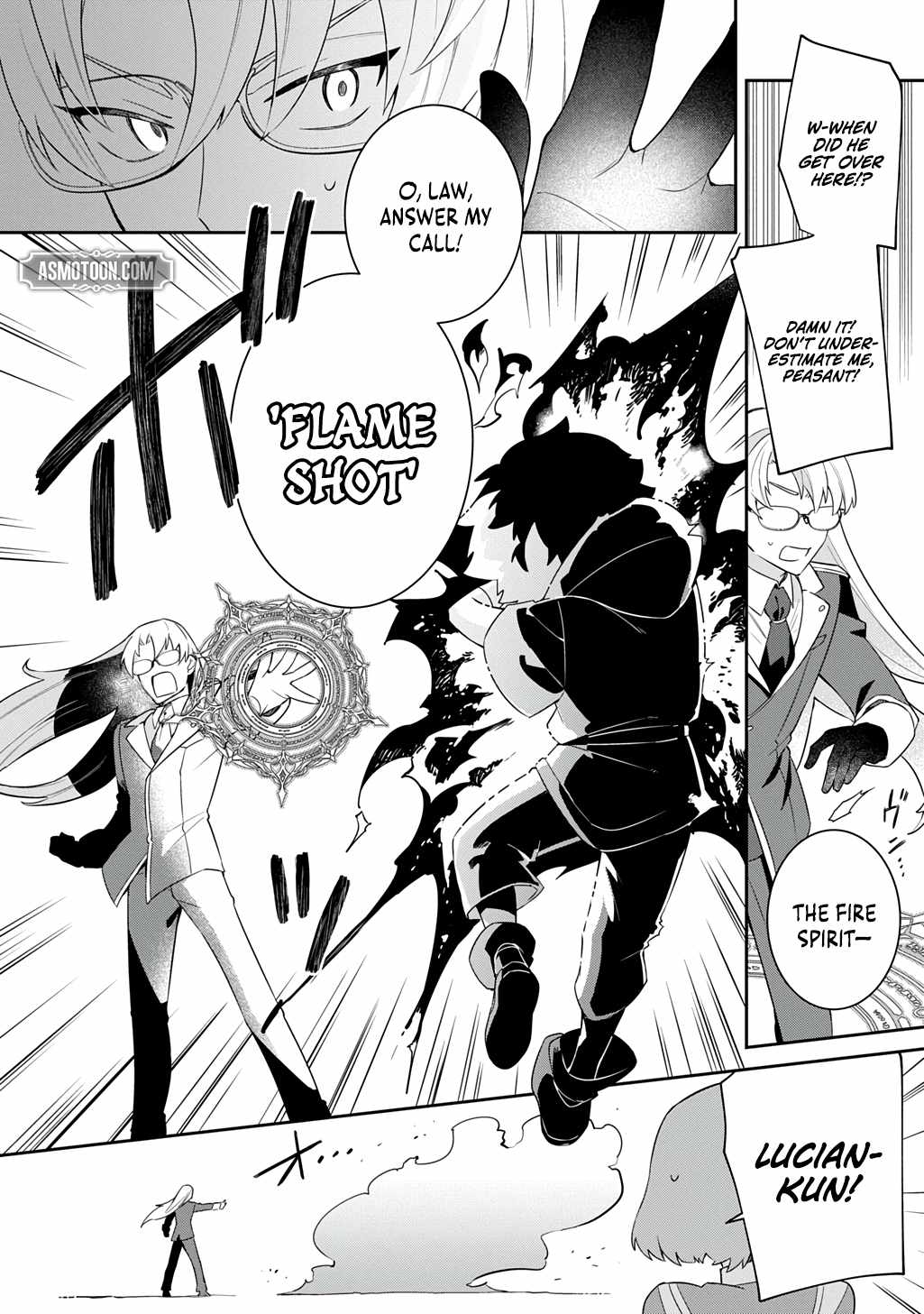 The Divine Mage: The God-Beloved Dropout Enters the Magic Academy Chapter 5 page 34 - 