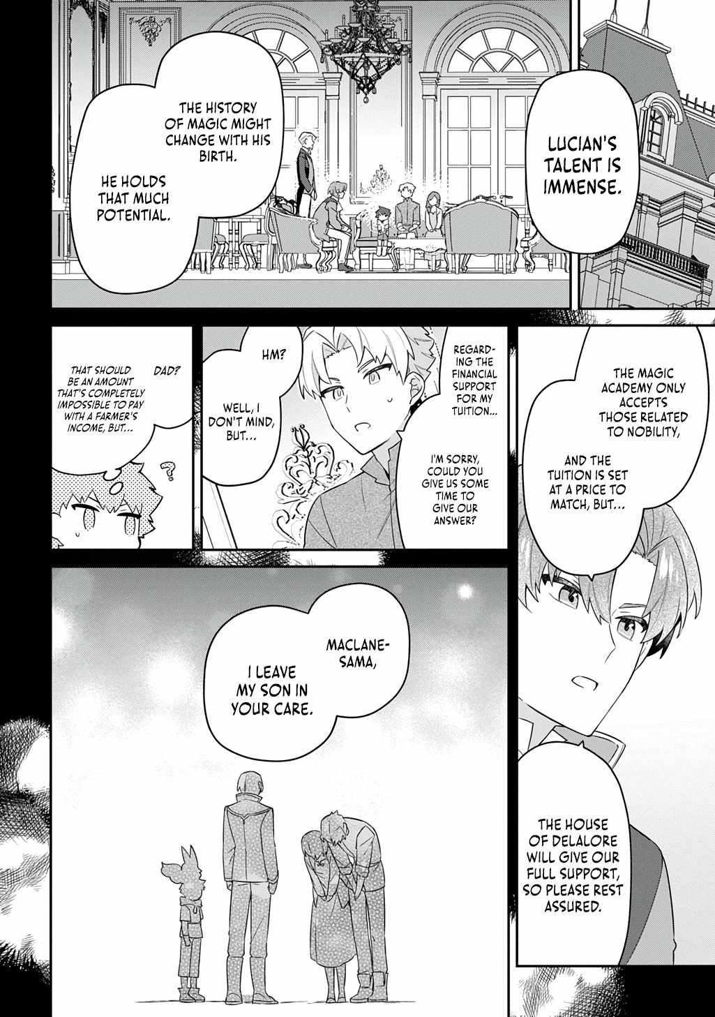 The Divine Mage: The God-Beloved Dropout Enters the Magic Academy Chapter 5 page 7 - 