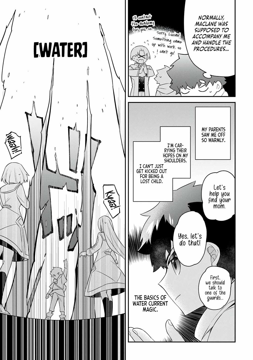 The Divine Mage: The God-Beloved Dropout Enters the Magic Academy Chapter 5 page 8 - 